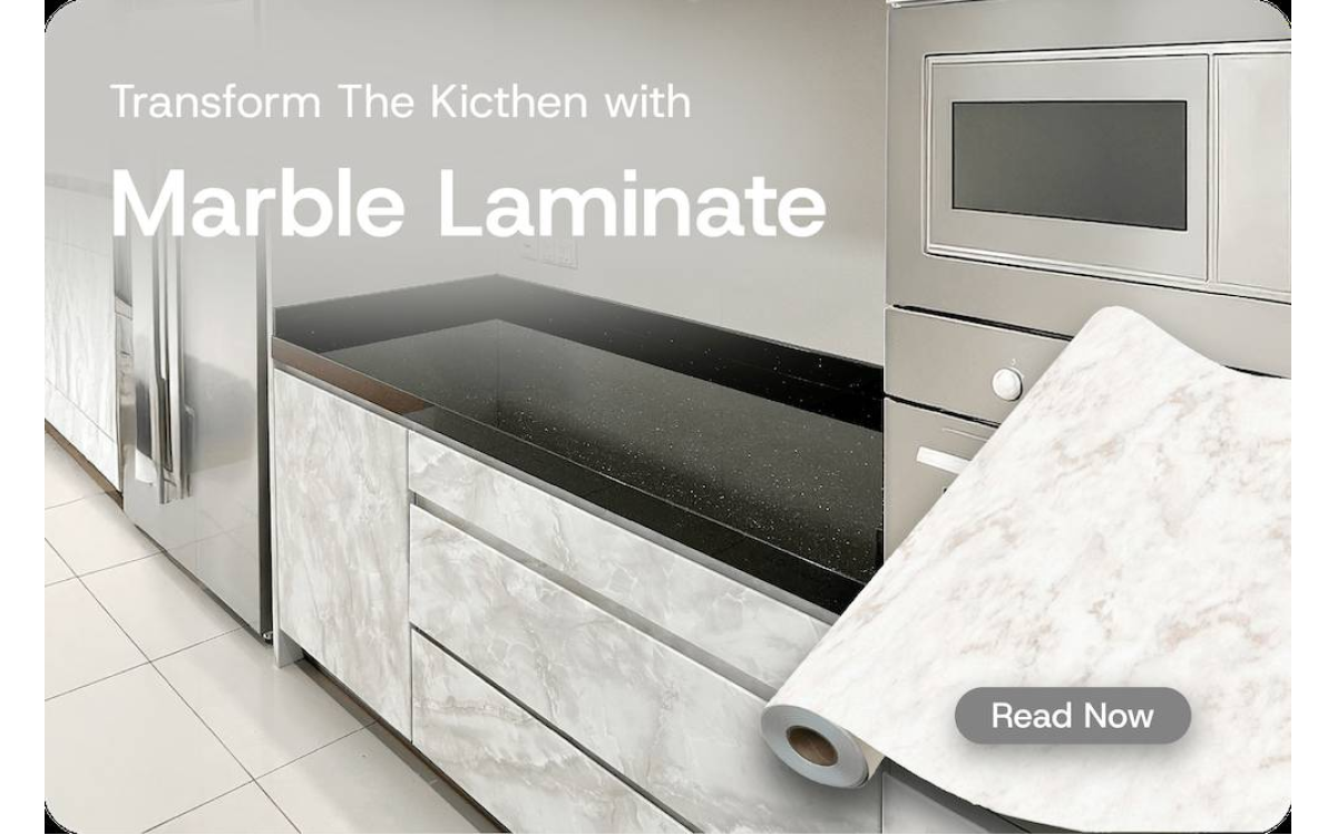 [Project] Is Using Marble Laminate Can Transform My Kitchen Looks?